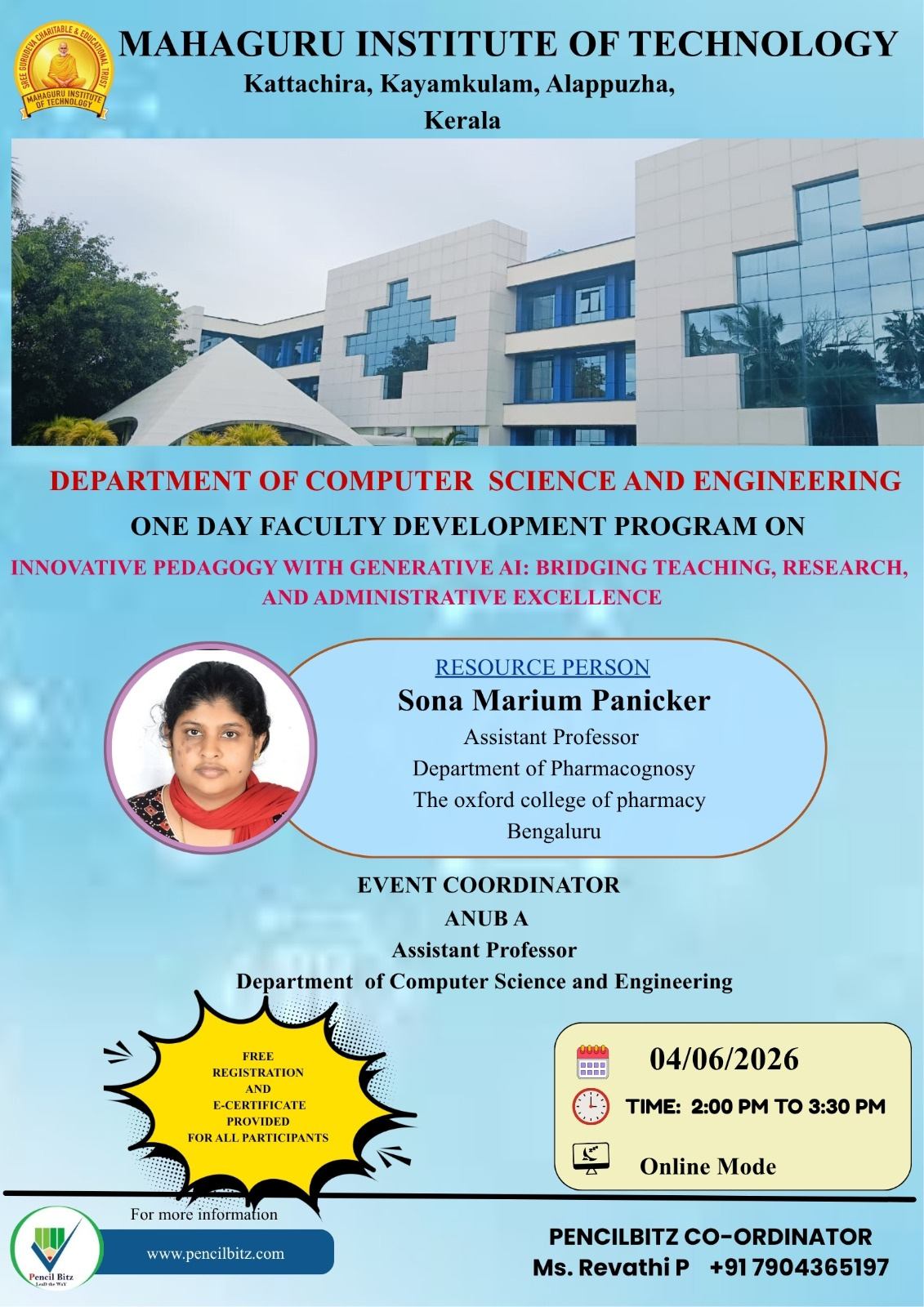 Mahaguru Institute Of Technology  